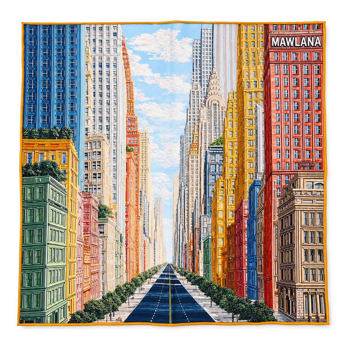 Manhattan Reverie, Multicolour, 50 × 50 cm — photograph 1