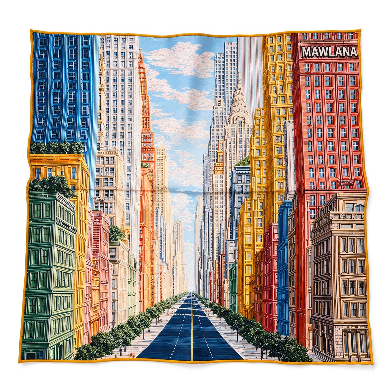Manhattan Reverie, Multicolour, 50 × 50 cm — photograph 2