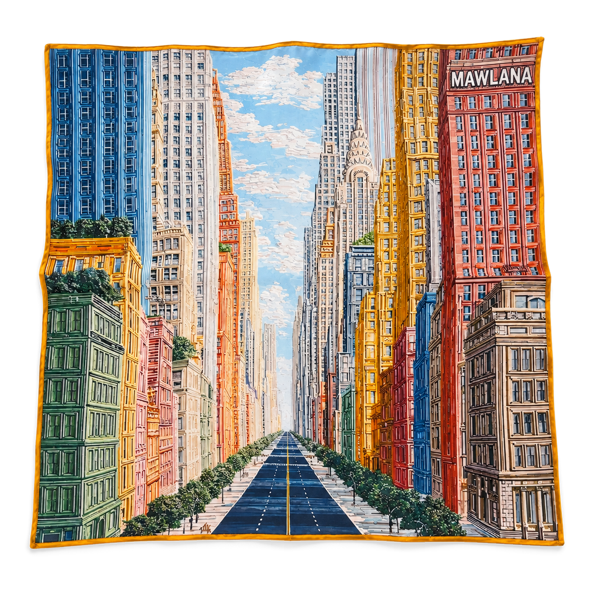 Manhattan Reverie, Multicolour, 50 × 50 cm — photograph 3