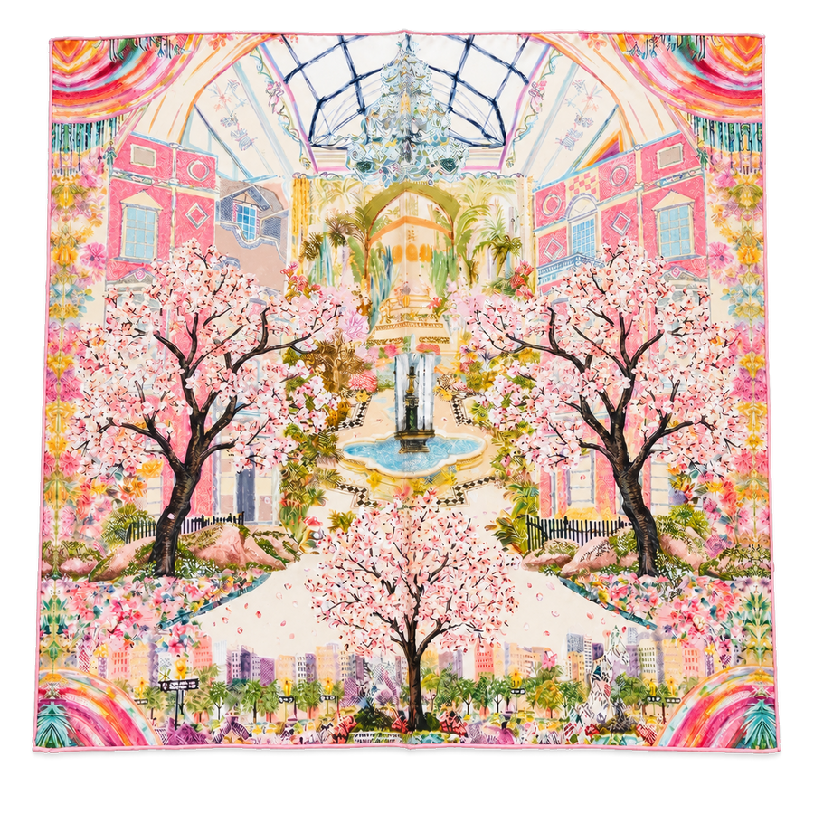 Garden of Light, Pink, 70 × 70 cm — photograph 1