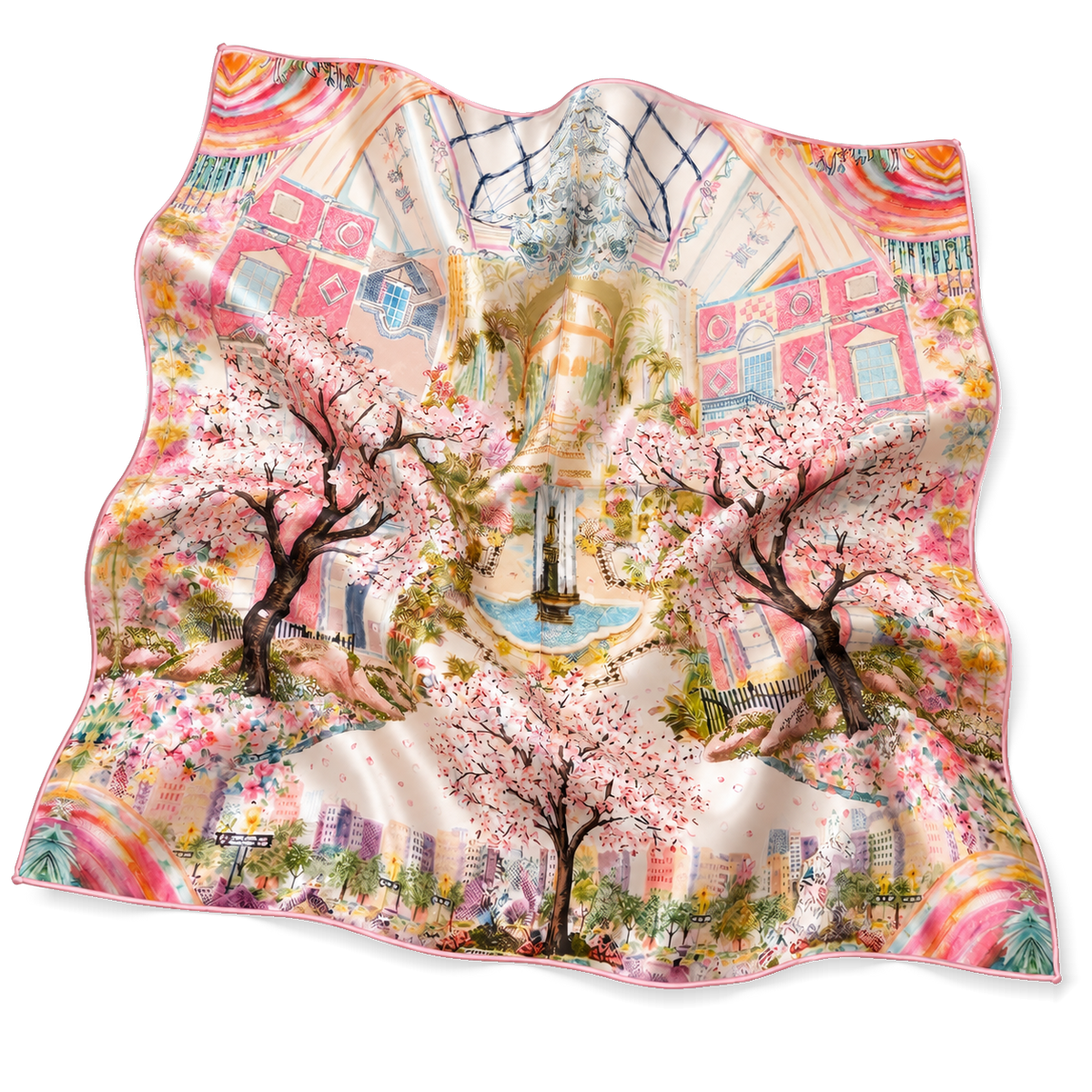 Garden of Light, Pink, 70 × 70 cm — photograph 3