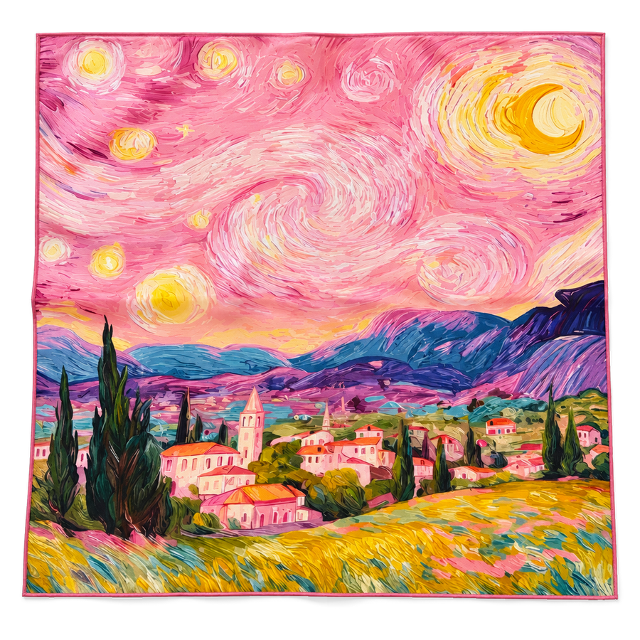 Rose Horizon, Pink, 70 × 70 cm — photograph 1