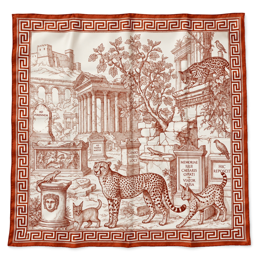 Eternal Rome, Terracotta, 90 × 90 cm — photograph 1